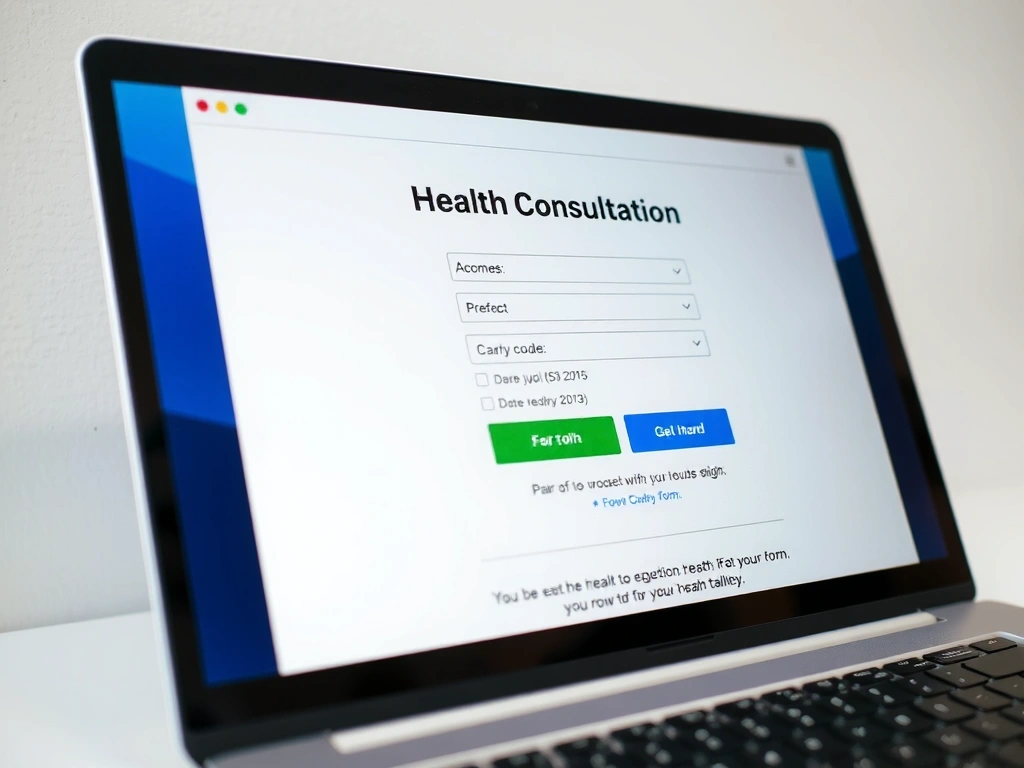 Buchungsformular für Online-Beratung